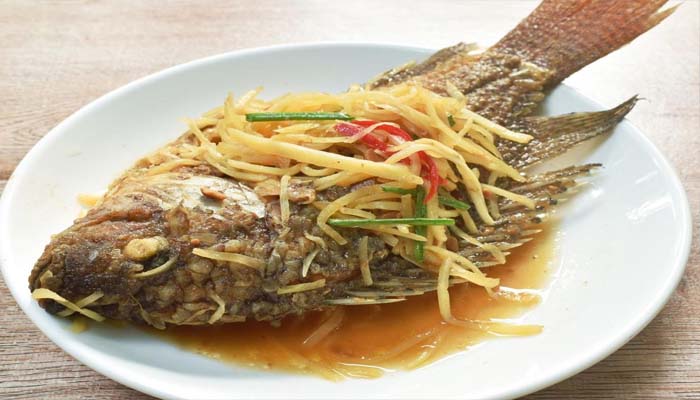 Resep Ikan Goreng Sambal Mangga, Asam Pedas Segar